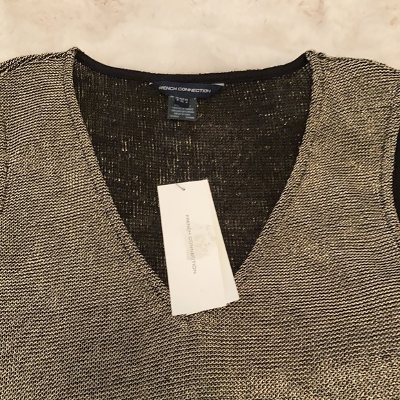 French Connection Women's Leah Metallic Jersey Dress - Picture 7 of 8